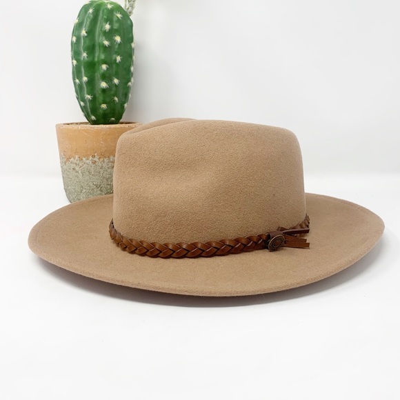 Eddy Bros Accessories - Eddy Bros Packable Wool Boho Cowgirl Cowboy Hat S